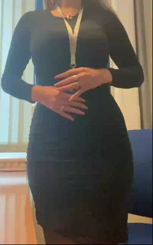 humongous melons titties Coworker Dress Office pussy boobies Titty Drop Porn GIF