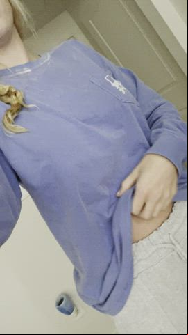 titties Flashing teen Porn GIF