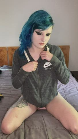 Alt sexy petite Small Nipples Small boobs Strip Thong Porn GIF