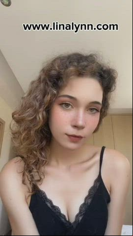 18 Years older sweet Dancing Natural breasts Small boobies teen TikTok Porn GIF