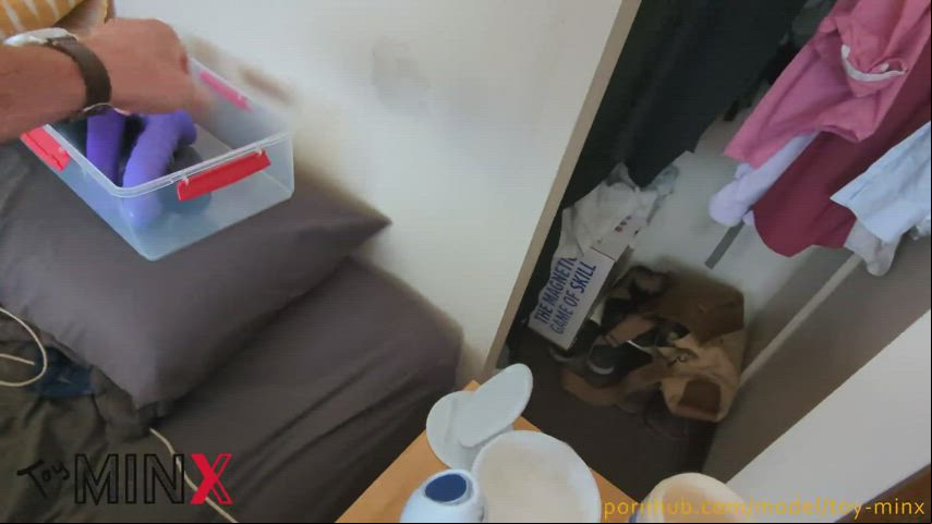 Anal Play oriental Doggystyle humongous Dildo Japanese teen Vibrator Porn GIF