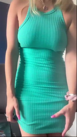 huge tits titties Busty Dress OnlyFans vagina tits Titty Drop Porn GIF